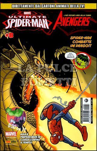 ULTIMATE SPIDER-MAN & GLI AVENGERS # 8